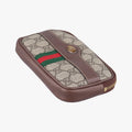 OphidiaBrown×MulticolourPVC coated canvas x leather519308オフィディアブラウン ×マルチカラーPVCコーティングキャンバス×レザー519308