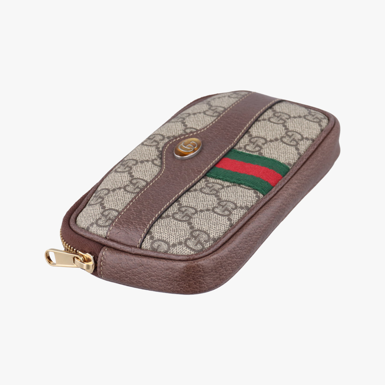 OphidiaBrown×MulticolourPVC coated canvas x leather519308オフィディアブラウン ×マルチカラーPVCコーティングキャンバス×レザー519308