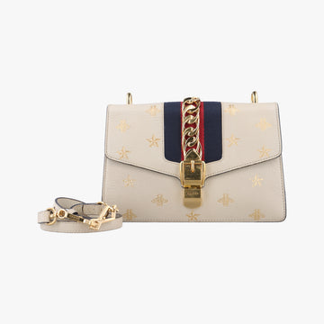 SylvieIvory x Navy x RedLeather524405G031153823シルヴィアイボリー×ネイビー×レッドレザー524405G031153823