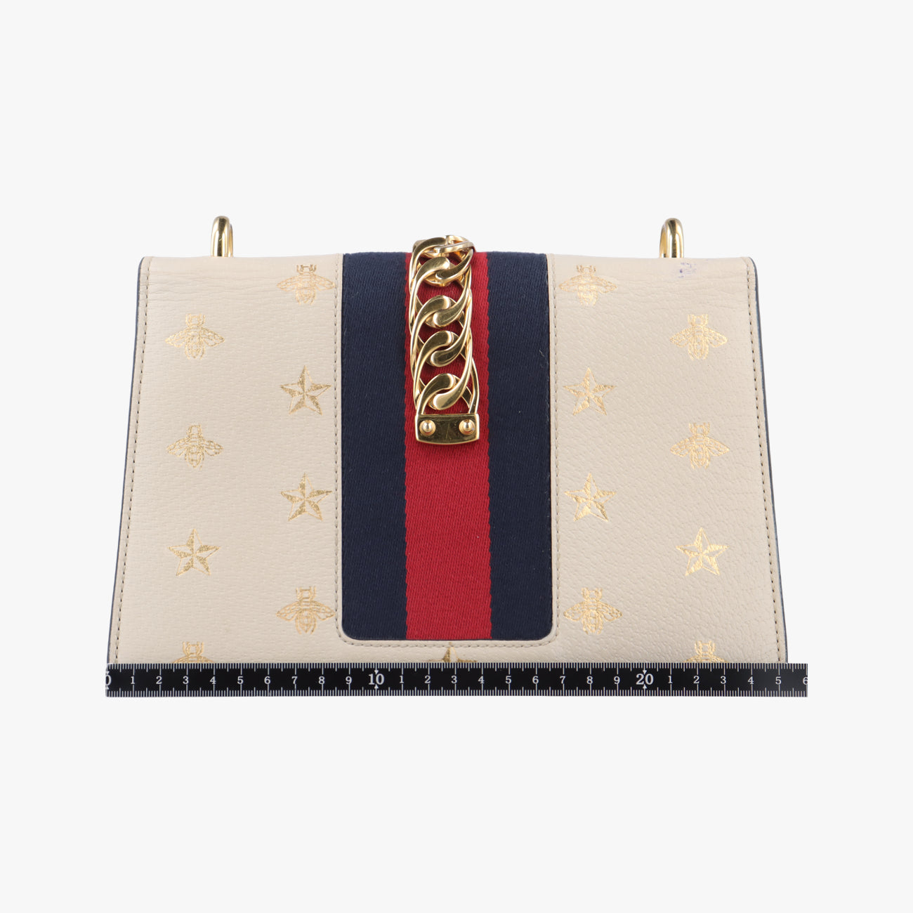 SylvieIvory x Navy x RedLeather524405G031153823シルヴィアイボリー×ネイビー×レッドレザー524405G031153823