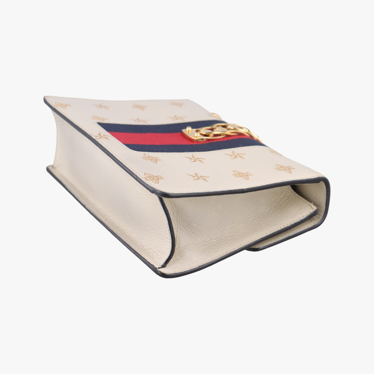 SylvieIvory x Navy x RedLeather524405G031153823シルヴィアイボリー×ネイビー×レッドレザー524405G031153823