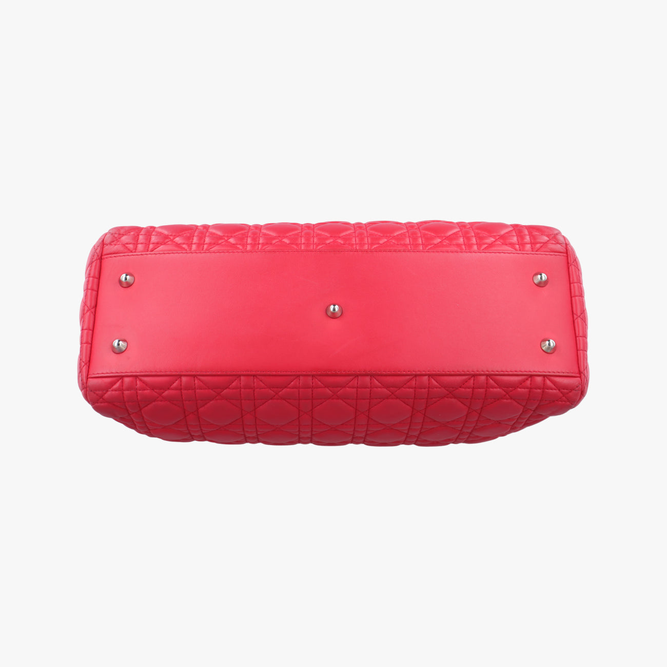 Cannage Dior Soft ShoppingRedlambskin01-BO-0113ディオールソフトショッピングレッドラムスキン01-BO-0113