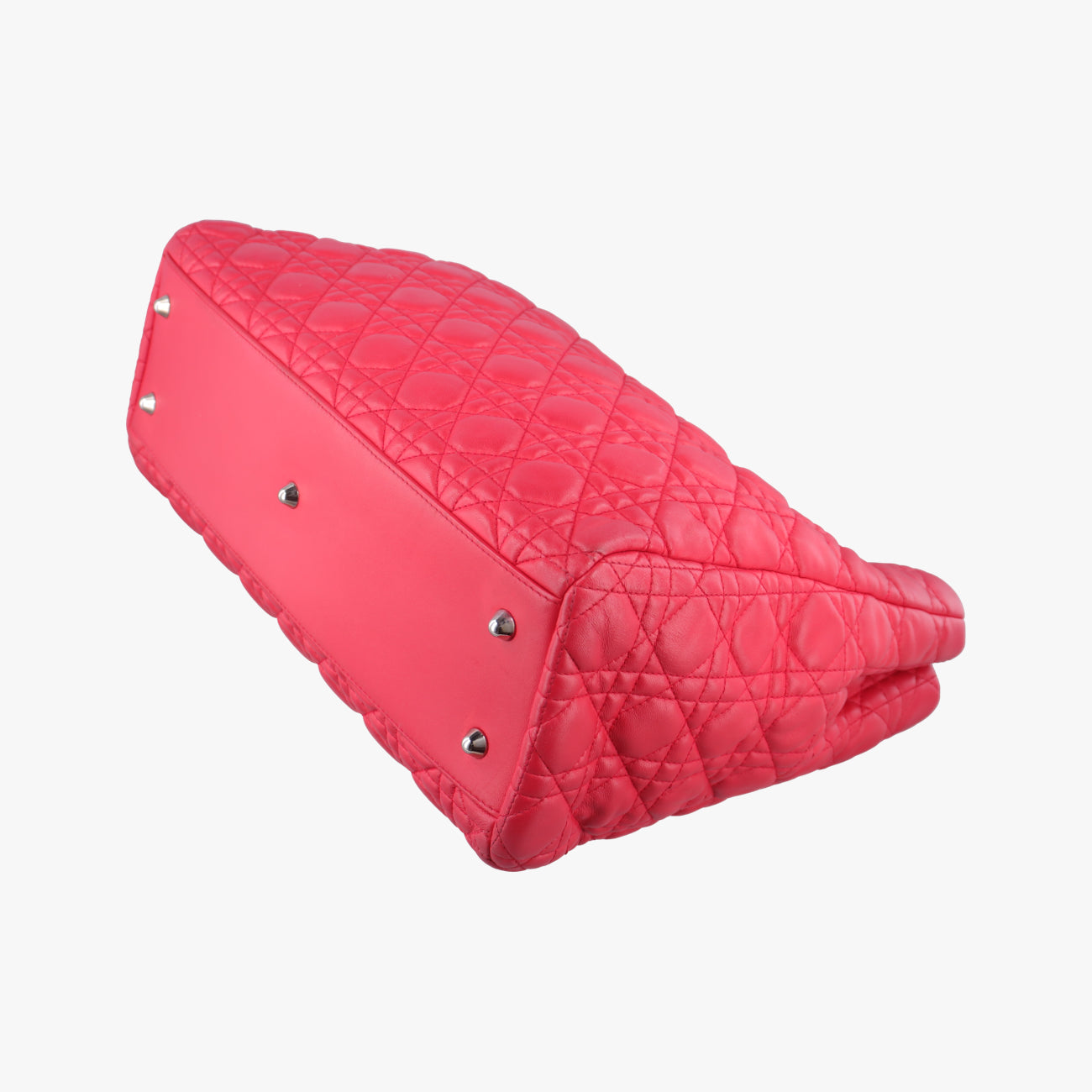 Cannage Dior Soft ShoppingRedlambskin01-BO-0113ディオールソフトショッピングレッドラムスキン01-BO-0113