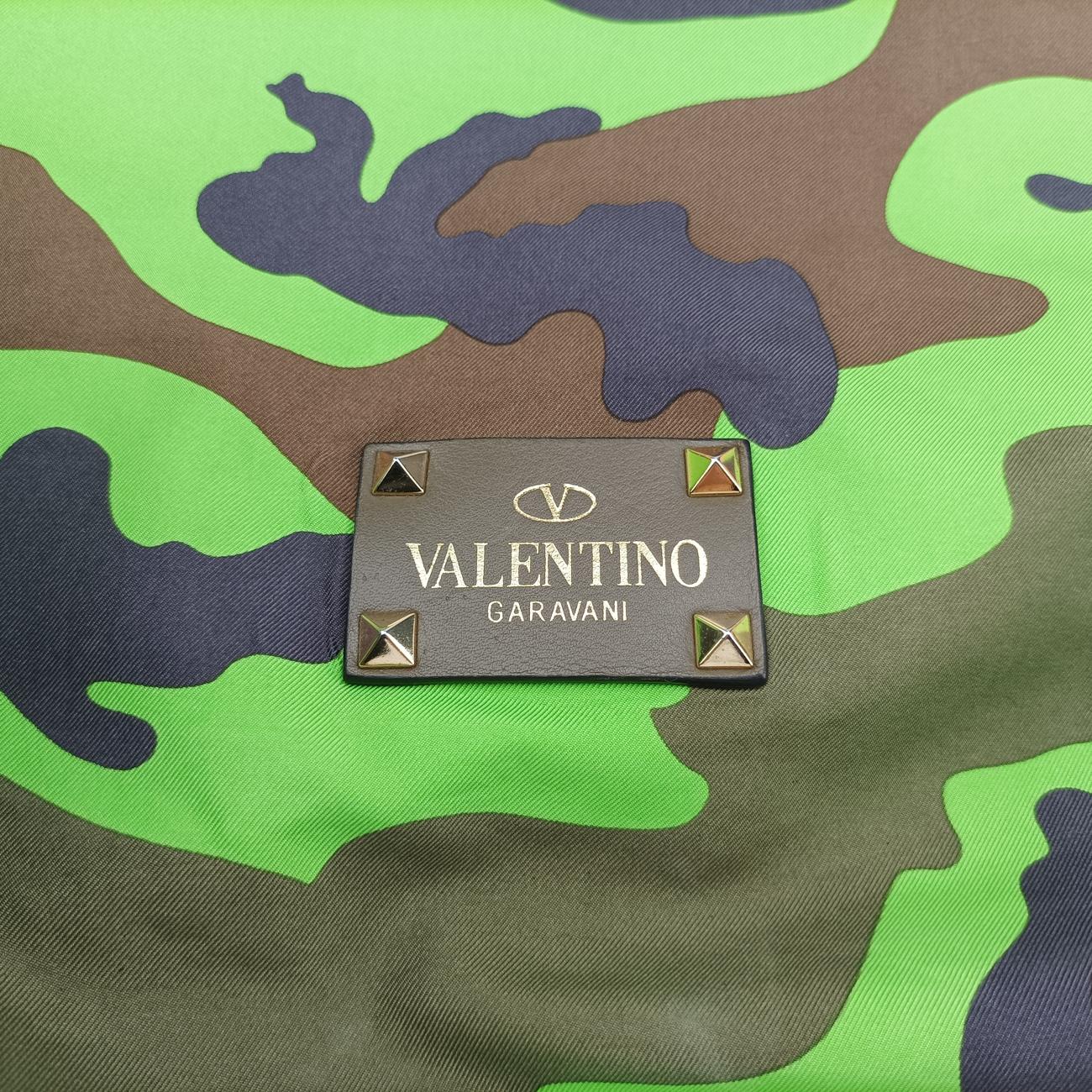 Camo Rockstud FoulardYellow x Green x Multicolornylonカモ ロックスタッズ フーラードイエロー×グリーン×マルチカラーナイロン