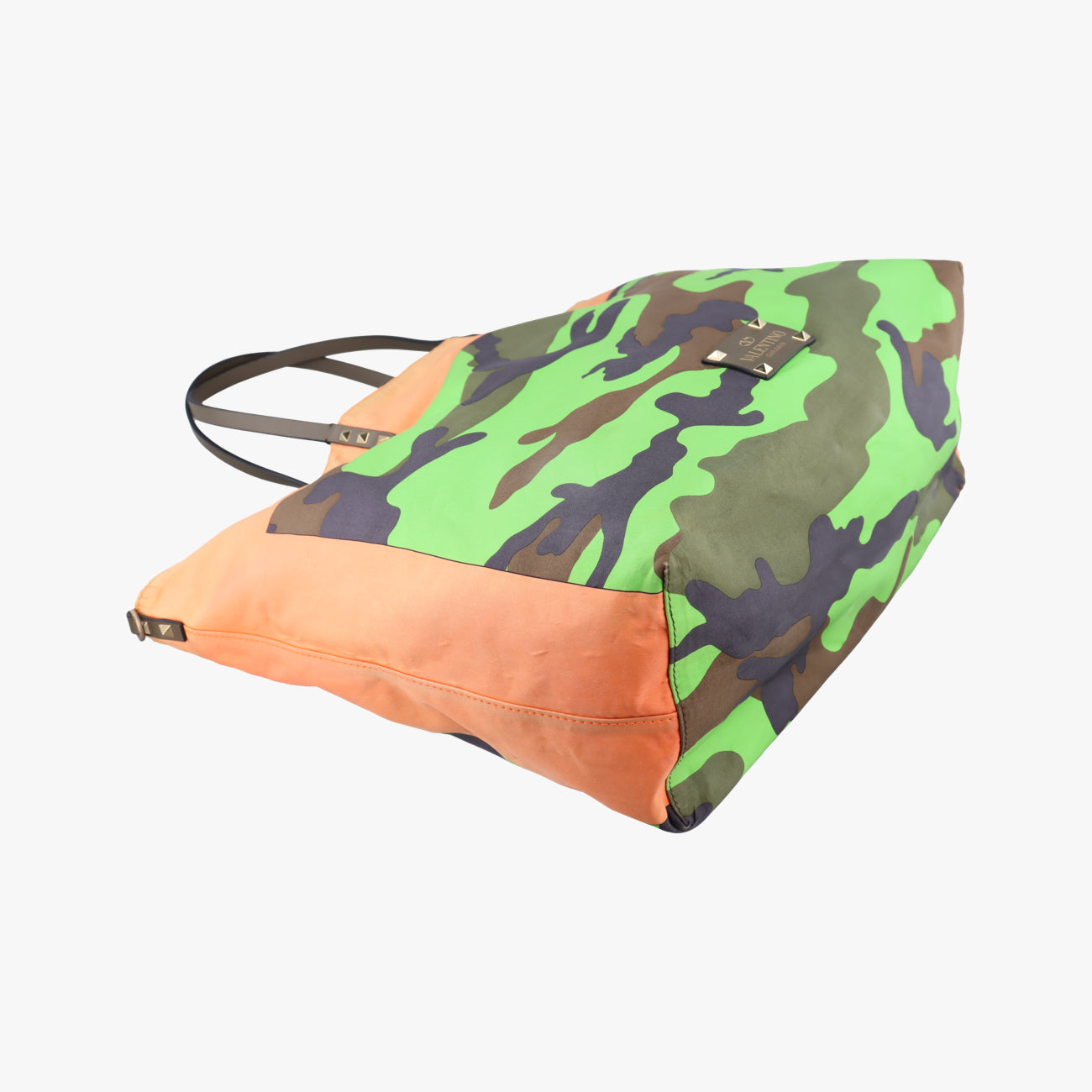 Camo Rockstud FoulardYellow x Green x Multicolornylonカモ ロックスタッズ フーラードイエロー×グリーン×マルチカラーナイロン