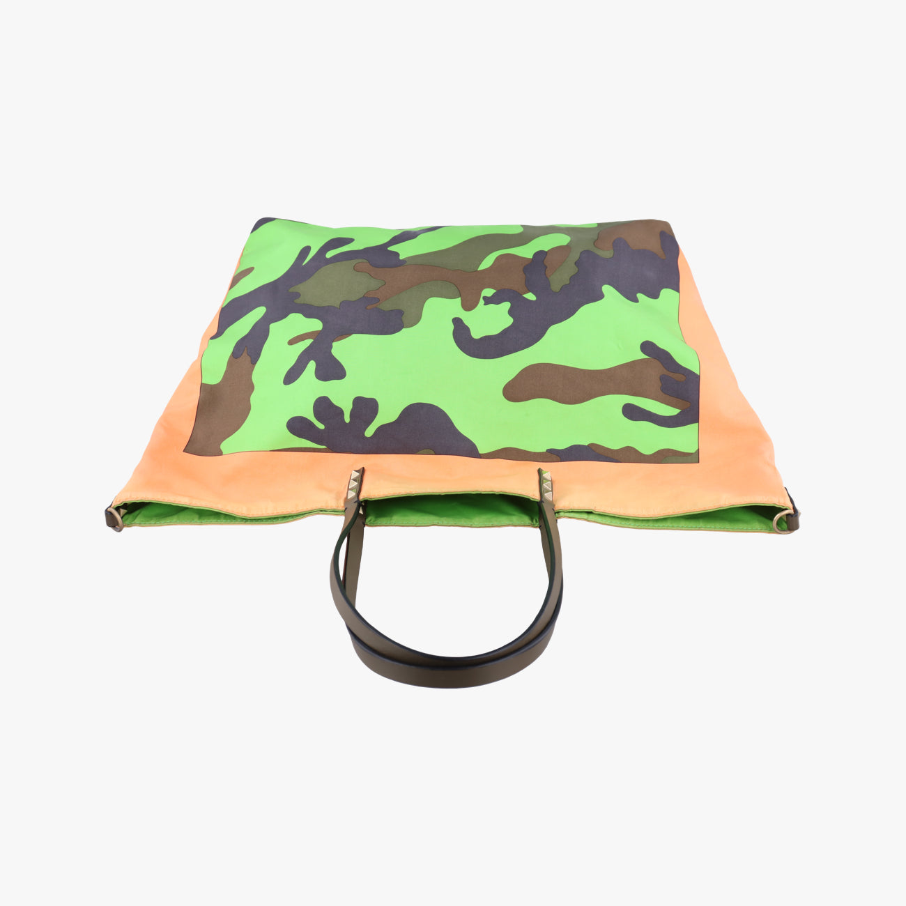 Camo Rockstud FoulardYellow x Green x Multicolornylonカモ ロックスタッズ フーラードイエロー×グリーン×マルチカラーナイロン