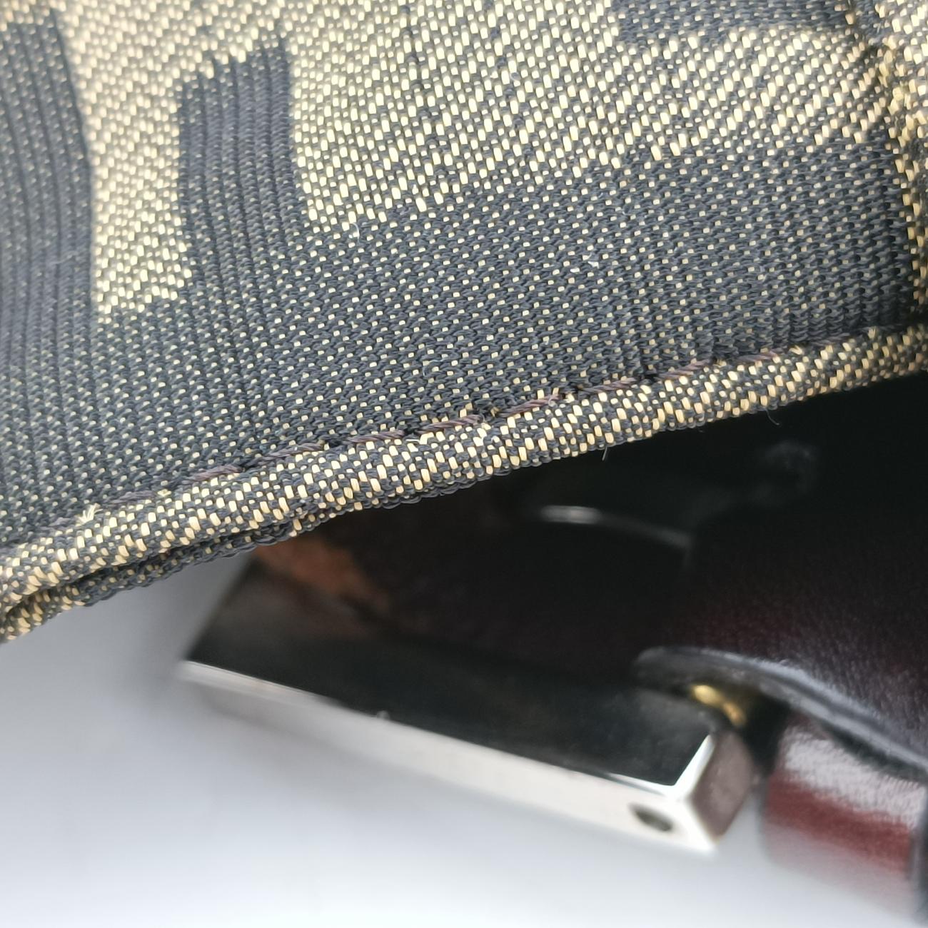 Mamma BaguetteBrown×Multicolourcanvas×LeatherLot number unknownマンマバケットブラウン×マルチカラーキャンバス×レザー製番不明