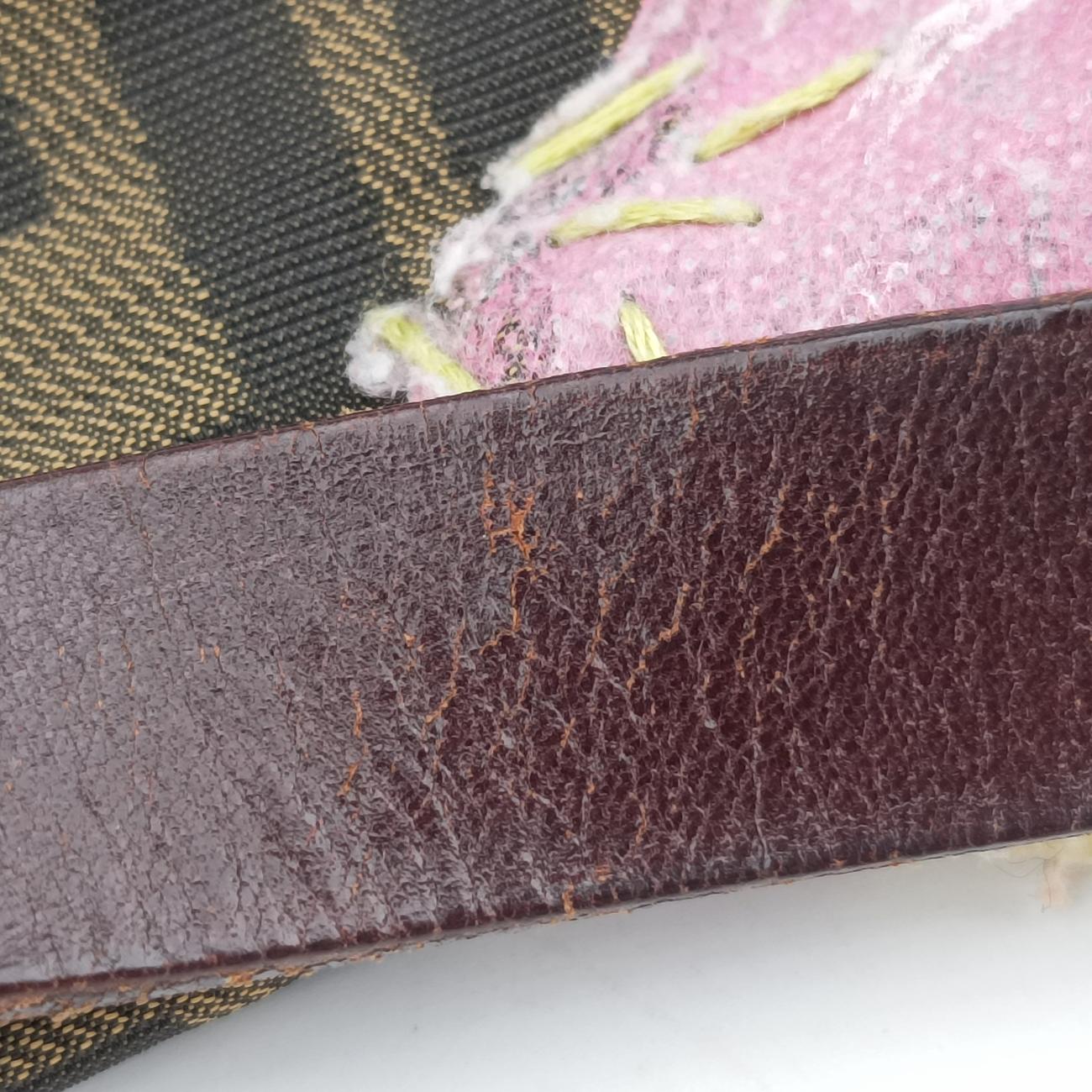 Mamma BaguetteBrown×Multicolourcanvas×LeatherLot number unknownマンマバケットブラウン×マルチカラーキャンバス×レザー製番不明