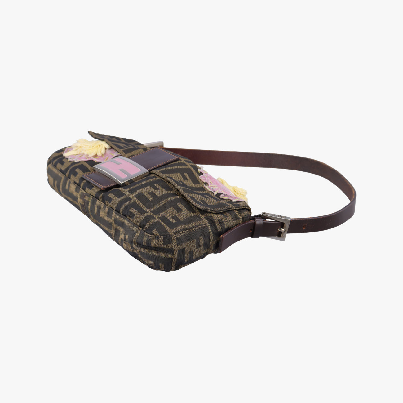 Mamma BaguetteBrown×Multicolourcanvas×LeatherLot number unknownマンマバケットブラウン×マルチカラーキャンバス×レザー製番不明