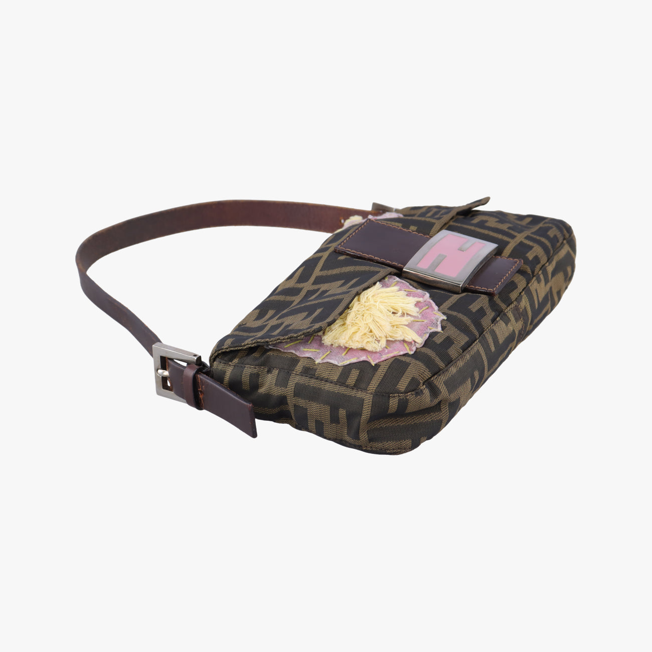 Mamma BaguetteBrown×Multicolourcanvas×LeatherLot number unknownマンマバケットブラウン×マルチカラーキャンバス×レザー製番不明