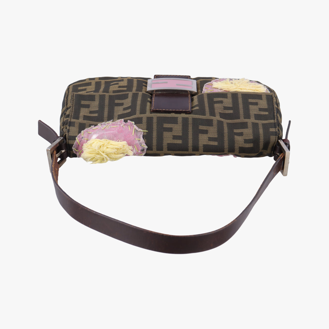 Mamma BaguetteBrown×Multicolourcanvas×LeatherLot number unknownマンマバケットブラウン×マルチカラーキャンバス×レザー製番不明