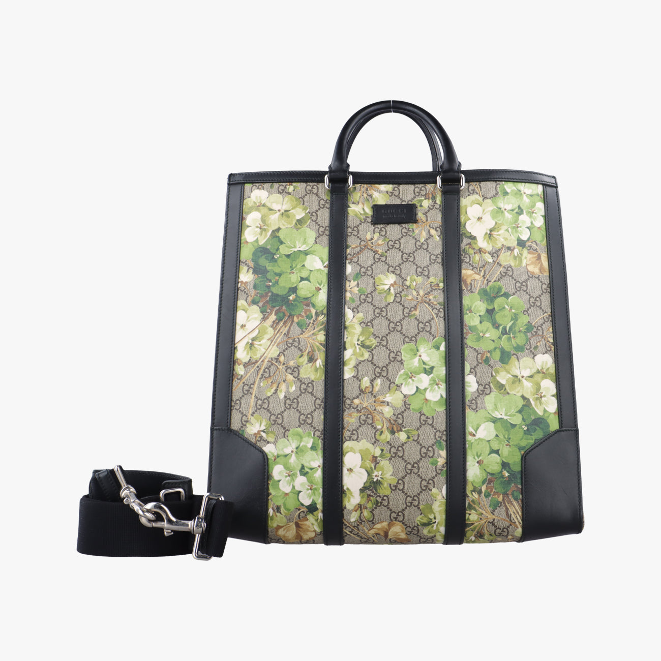 グッチGucciカレイドブラック ×マルチカラーPVCコーティング