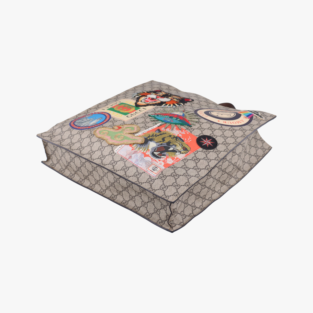 GG Supreme Courrierbeige×MulticolourPVC coated canvas474084D024705947GGスプリームクーリエベージュ×マルチカラーPVCコーティングキャンバス474084D024705947