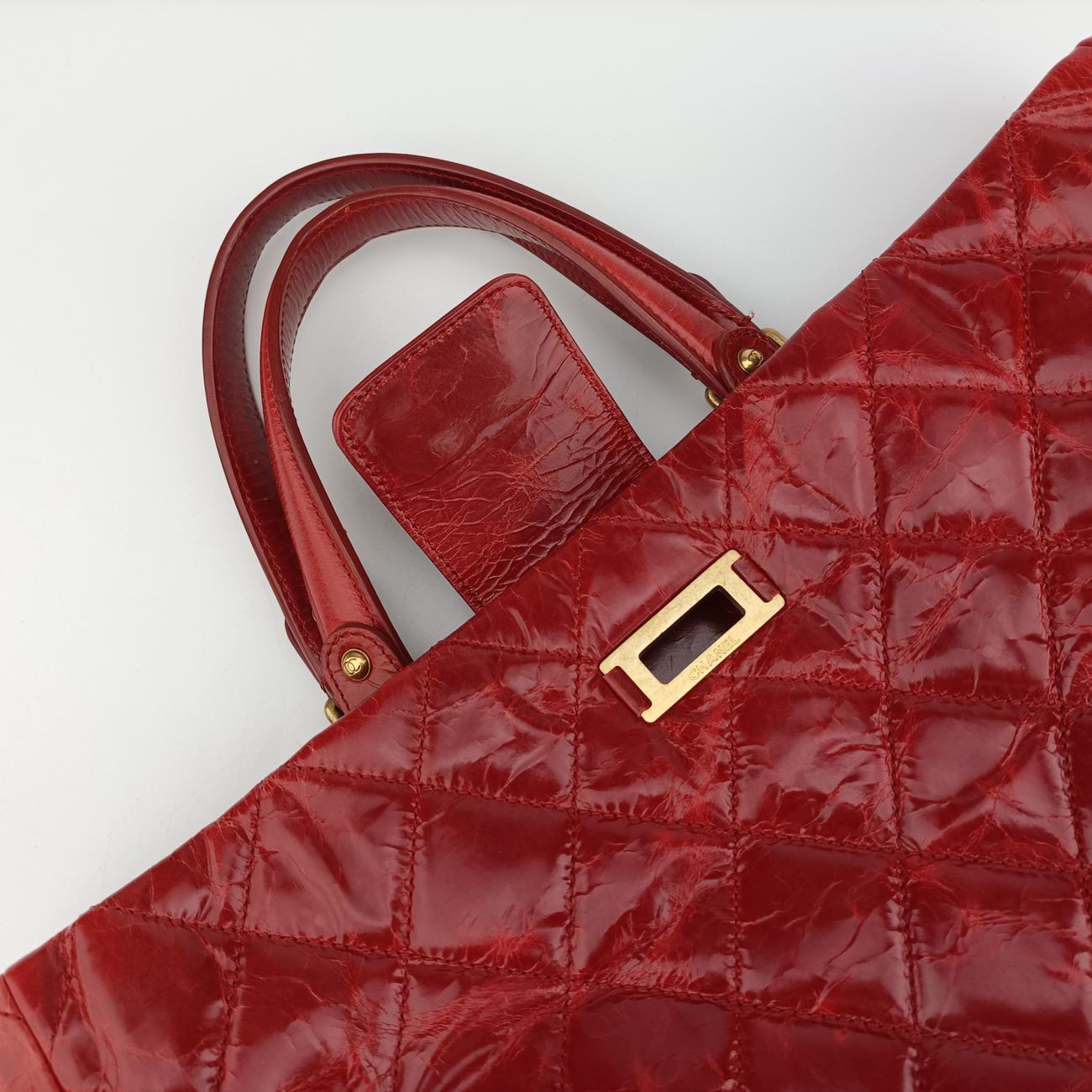 2.55 Matelasse VintageRedLeatherA66818157393122.55 マトラッセ ヴィンテージレッドレザーA6681815739312