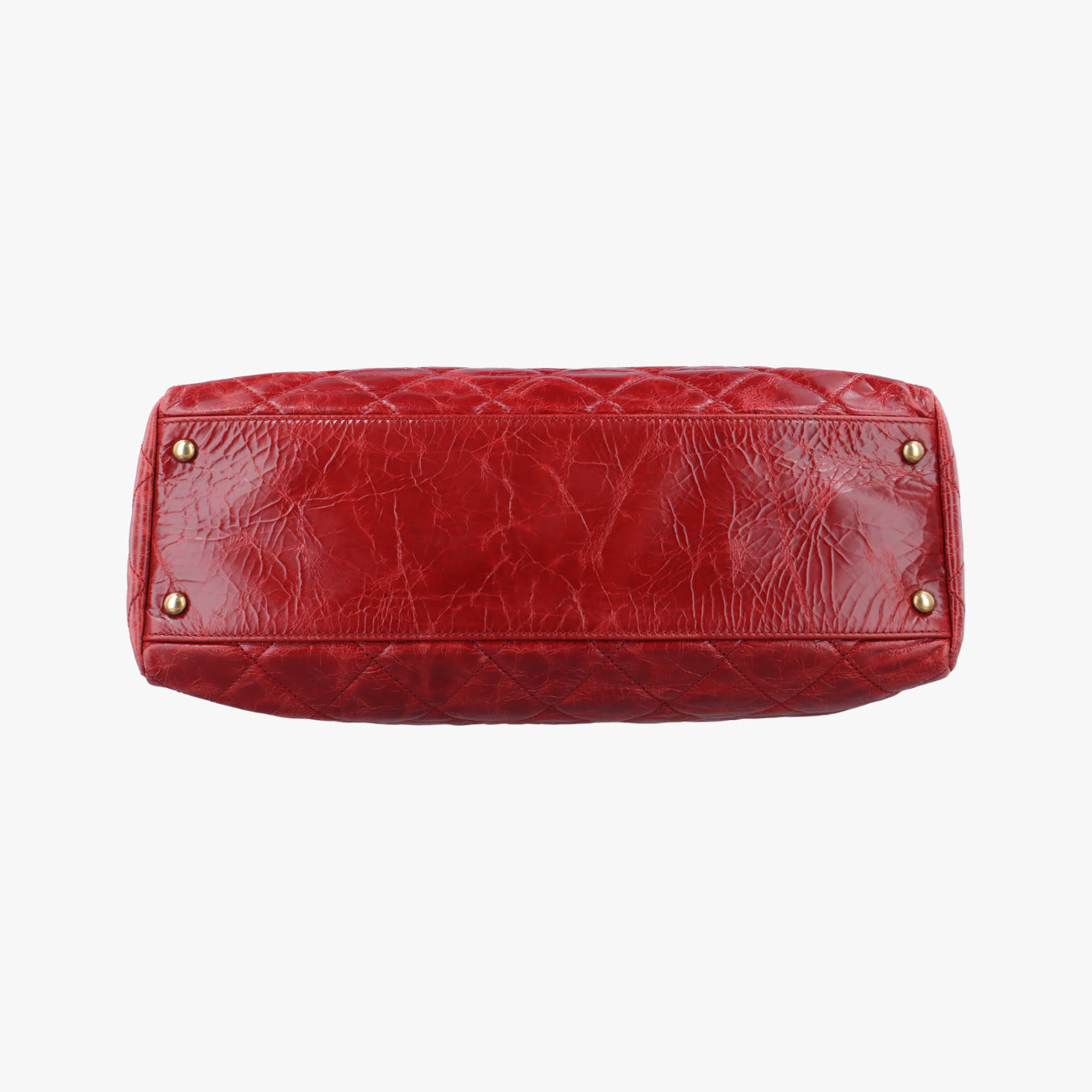 2.55 Matelasse VintageRedLeatherA66818157393122.55 マトラッセ ヴィンテージレッドレザーA6681815739312