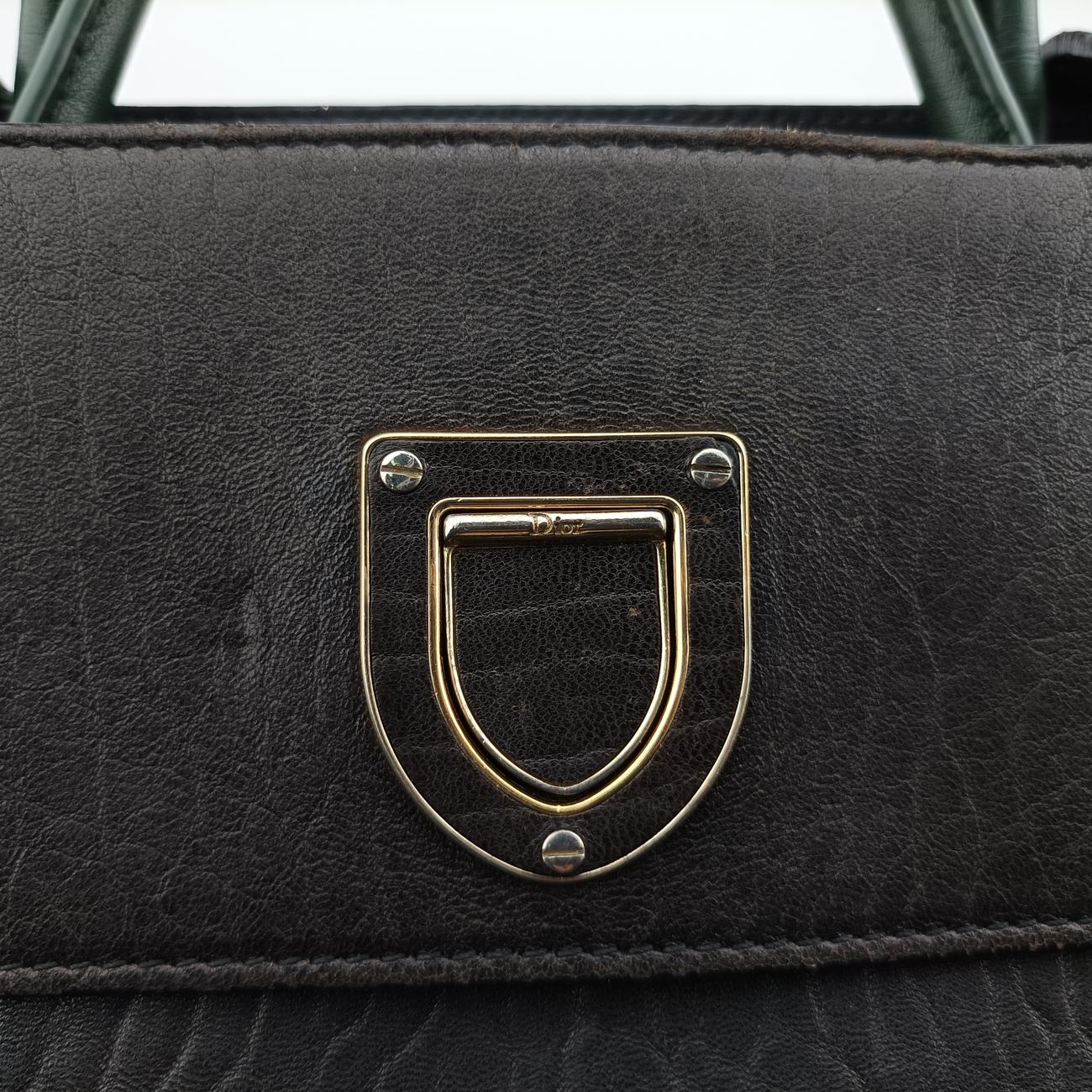 Diorever Black×Multicolour Leather 19-MA-0146ディオールエヴァー ブラック×マルチカラー レザー 19-MA-0146