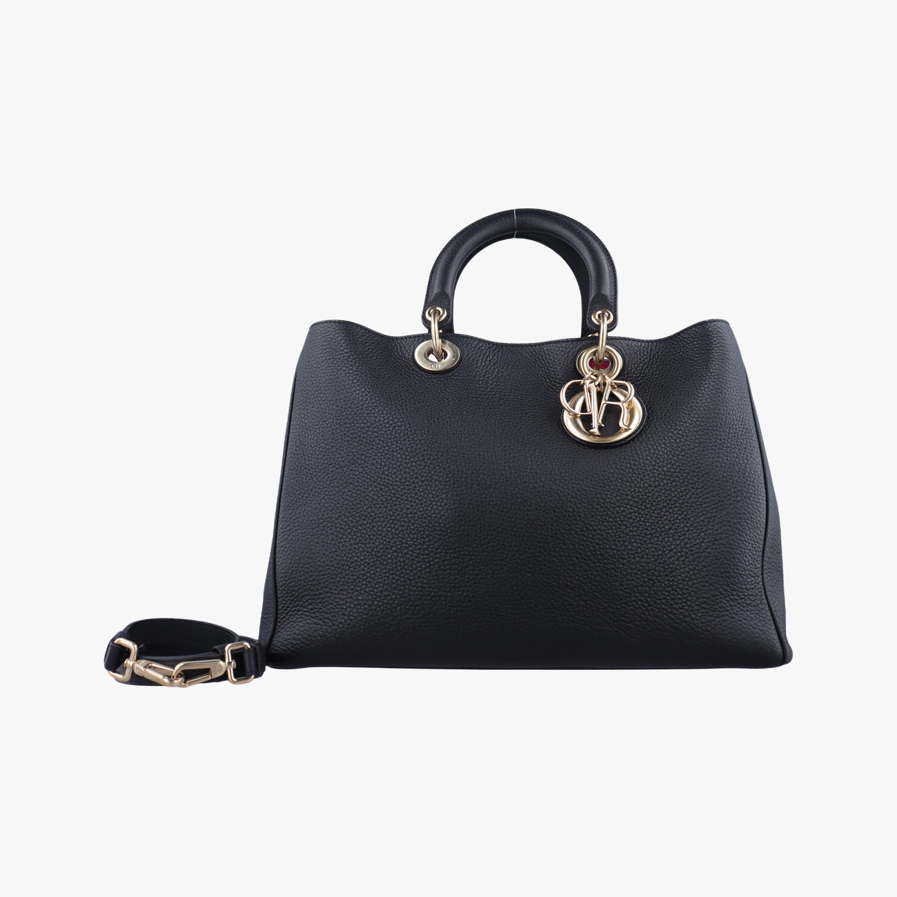 Diorissimo Black Leather 29-MA-0155ディオリッシモ ブラック レザー 29-MA-0155
