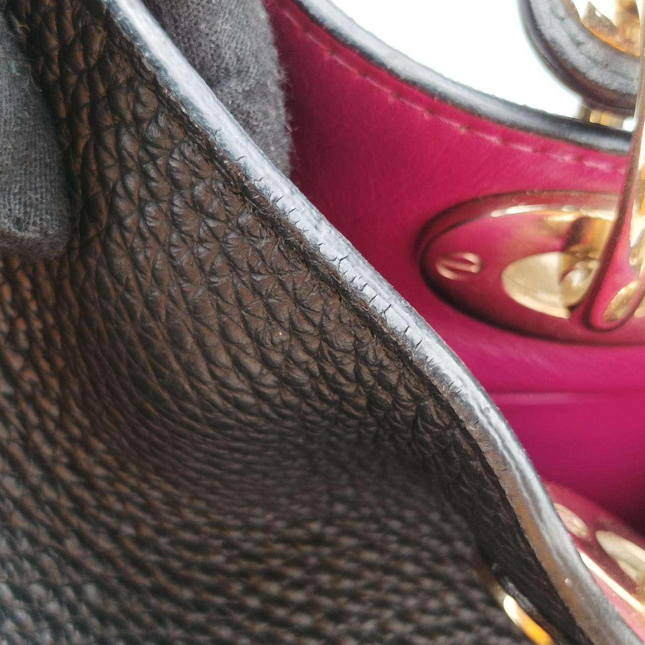 Diorissimo Black Leather 29-MA-0155ディオリッシモ ブラック レザー 29-MA-0155