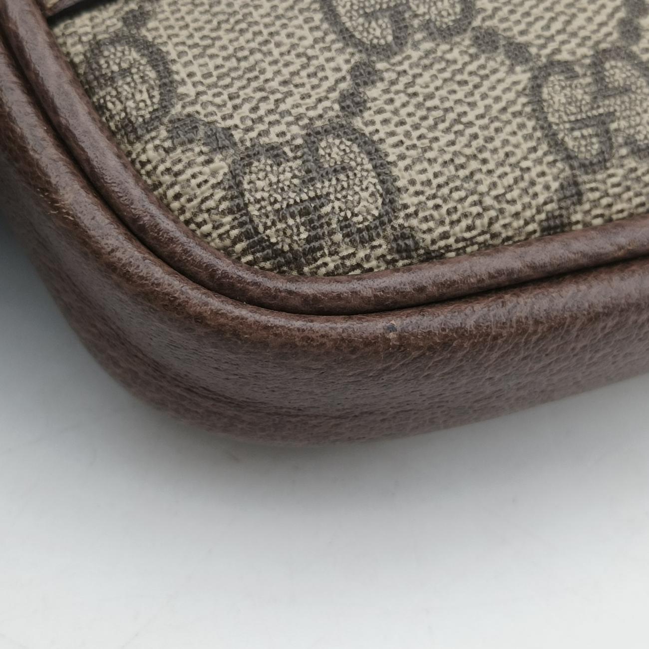 Ophidia Brown×Multicolour PVC coated canvas x leather 519308 オフィディア ブラウン×マルチカラー PVCコーティングキャンバス×レザー 519308 