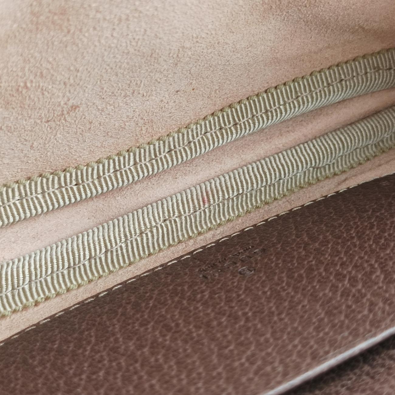 Ophidia Brown×Multicolour PVC coated canvas x leather 519308 オフィディア ブラウン×マルチカラー PVCコーティングキャンバス×レザー 519308 