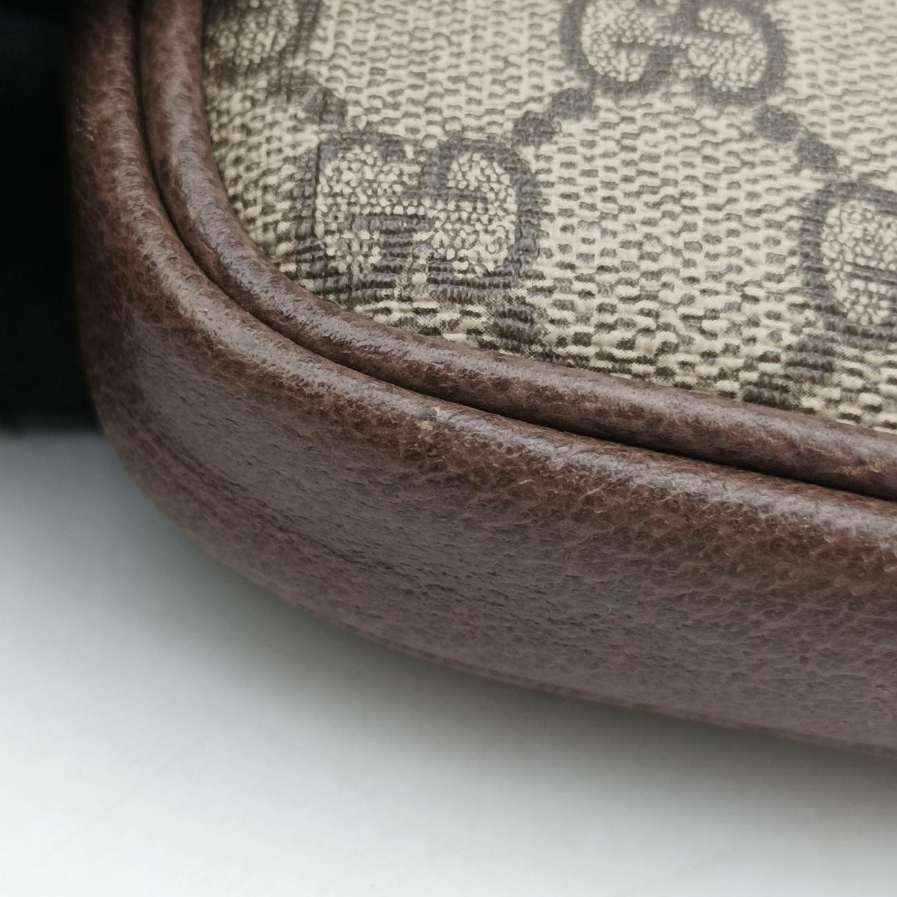 Ophidia Brown×Multicolour PVC coated canvas x leather 519308 オフィディア ブラウン×マルチカラー PVCコーティングキャンバス×レザー 519308 