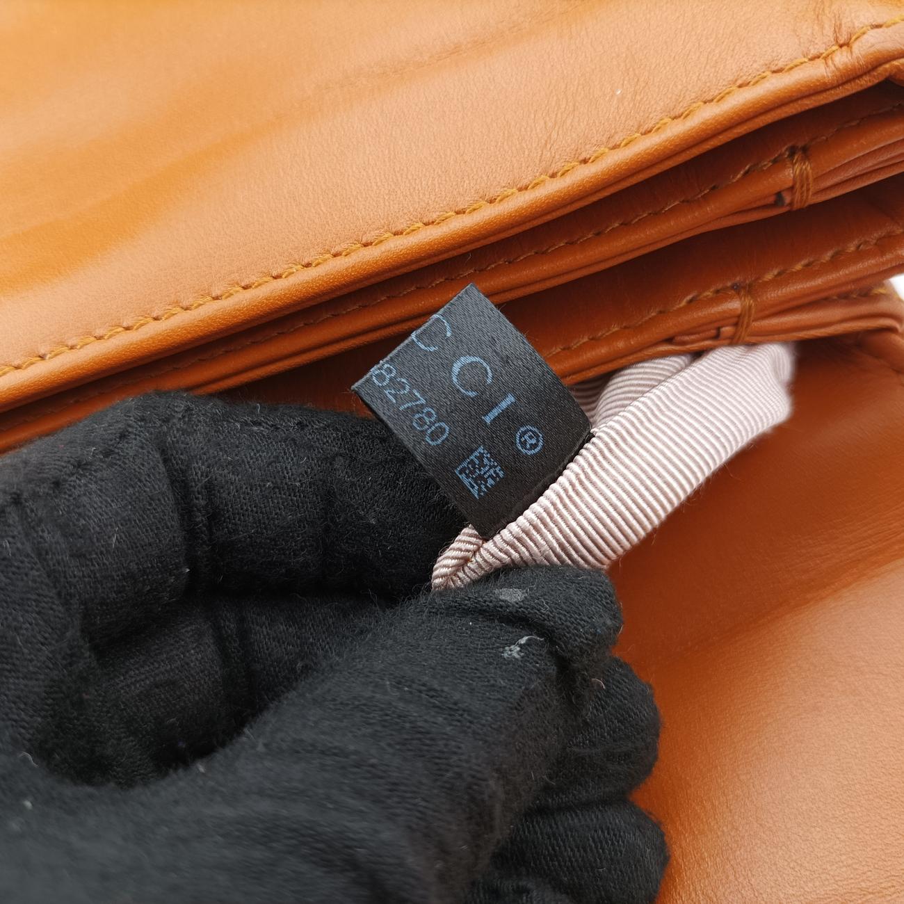 Diagonal GG RajaOrange×BrownLeather537206F026682780ダイアゴナル GG ラジャオレンジ×ブラウンレザー537206F026682780