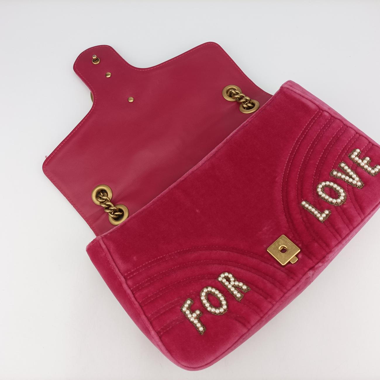 GG MarmontPinkvelour443496G023975480GGマーモントピンクベロア443496G023975480