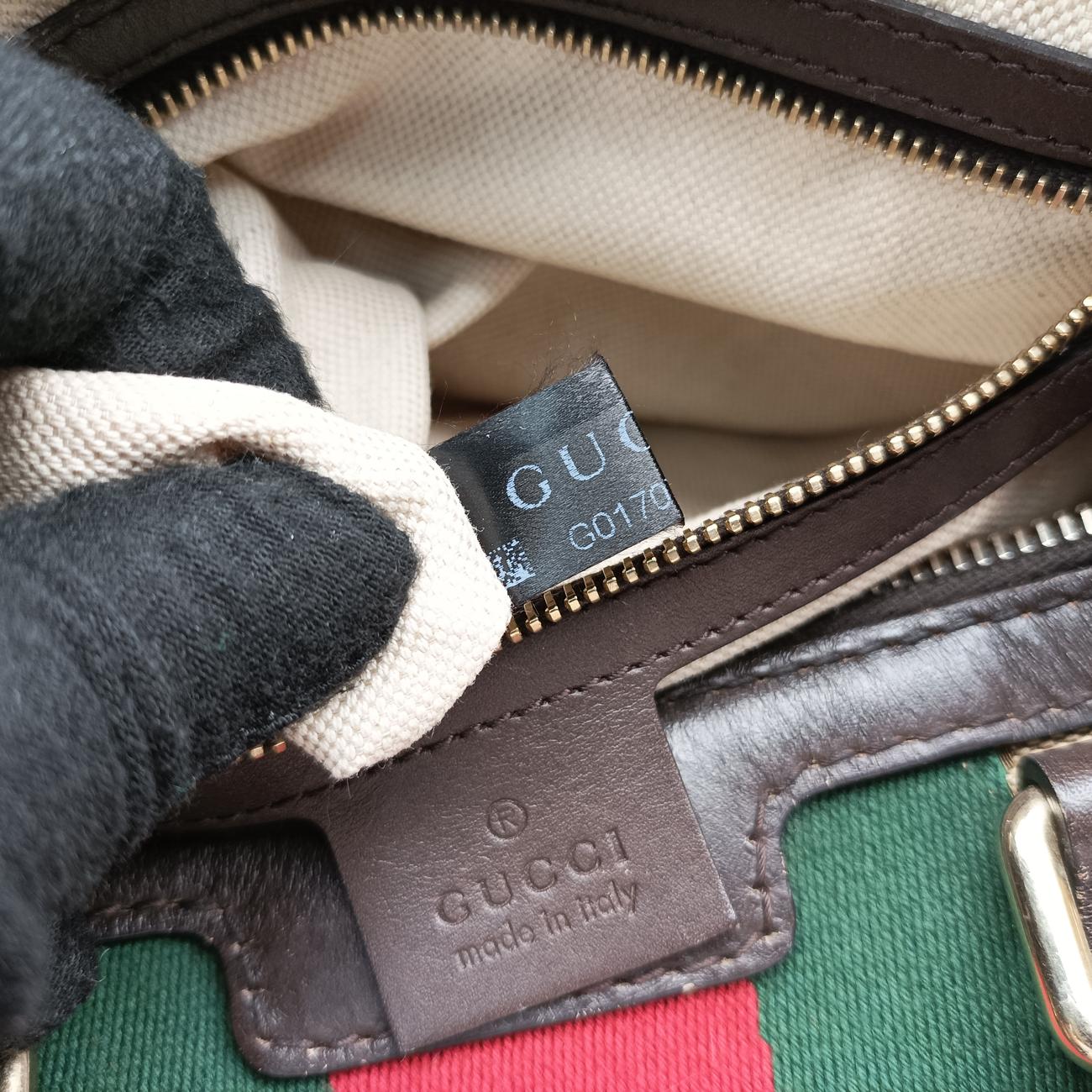 Sherry LineBeige x green x redcanvas x leather247205G017070502シェリーラインベージュ×グリーン×レッドキャンバス×レザー247205G017070502