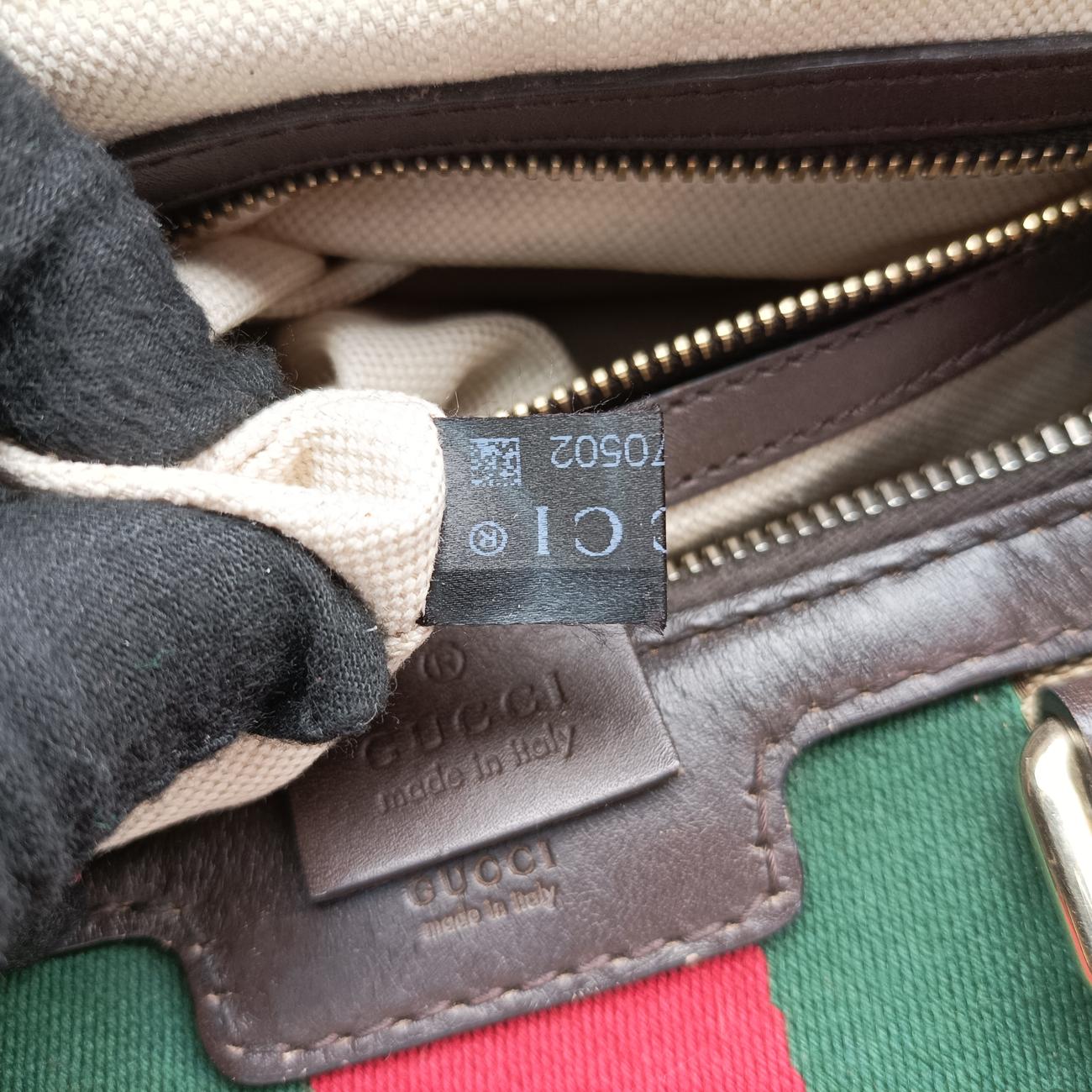 Sherry LineBeige x green x redcanvas x leather247205G017070502シェリーラインベージュ×グリーン×レッドキャンバス×レザー247205G017070502