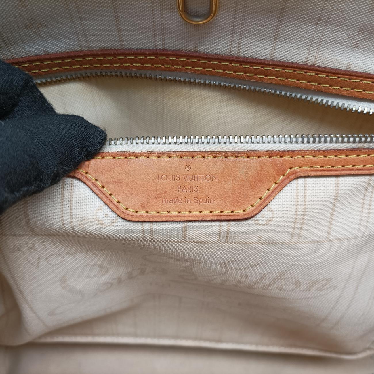 NEVERFULL MMAZURDamier CanvasN51107CA4089ネヴァーフルMMアズールダミエキャンバスN51107CA4089