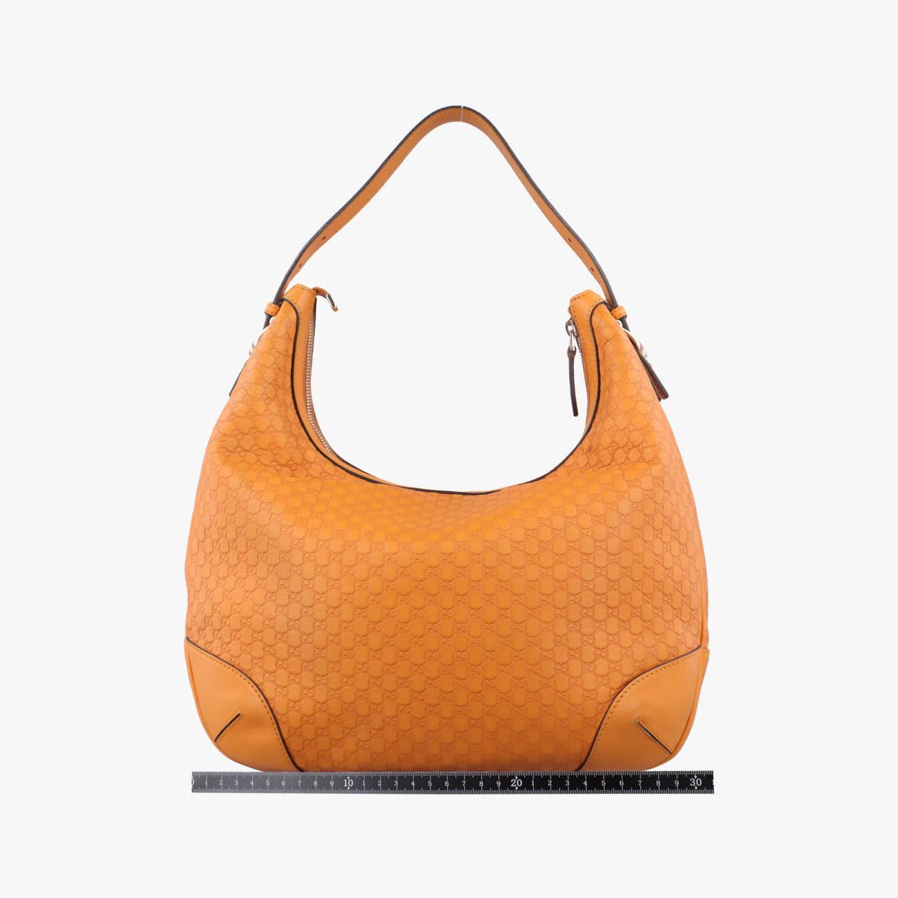 Microguccissima Nice HoboOrangeLeather309618B015832661マイクログッチッシマ ナイス ホーボーオレンジレザー309618B015832661