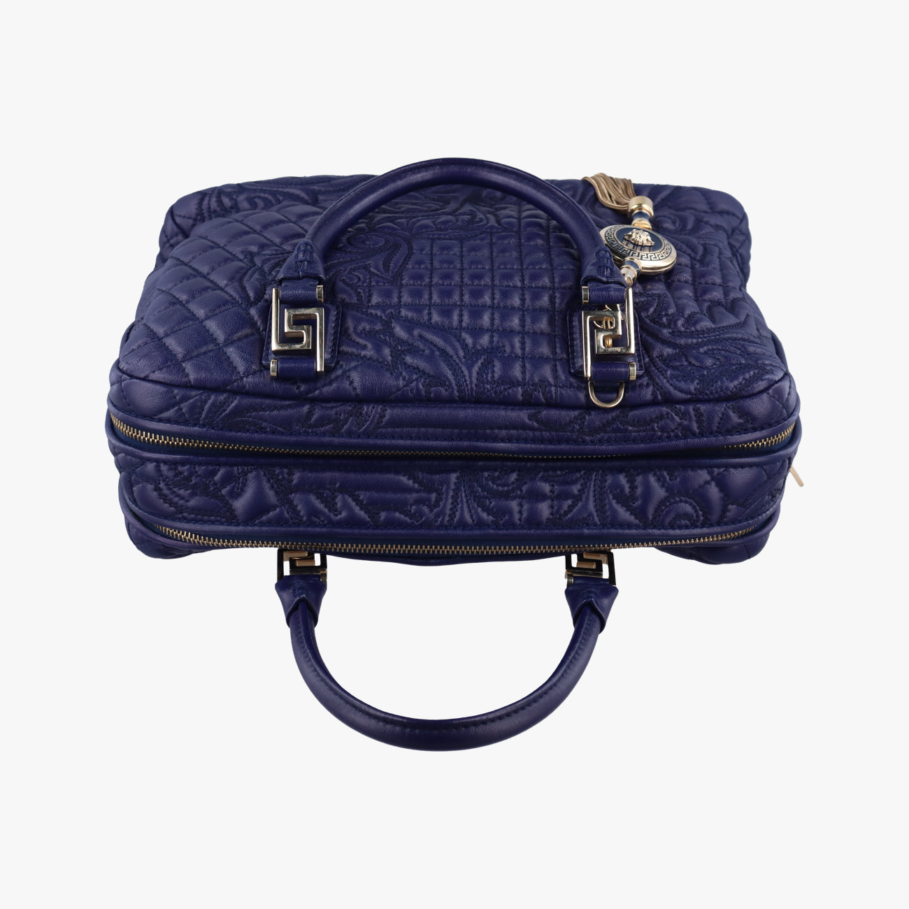 Medusa Demetra Vanitas Satchel Purple Leather メデューサ デメテル バニティ サッチェル パープル レザー 