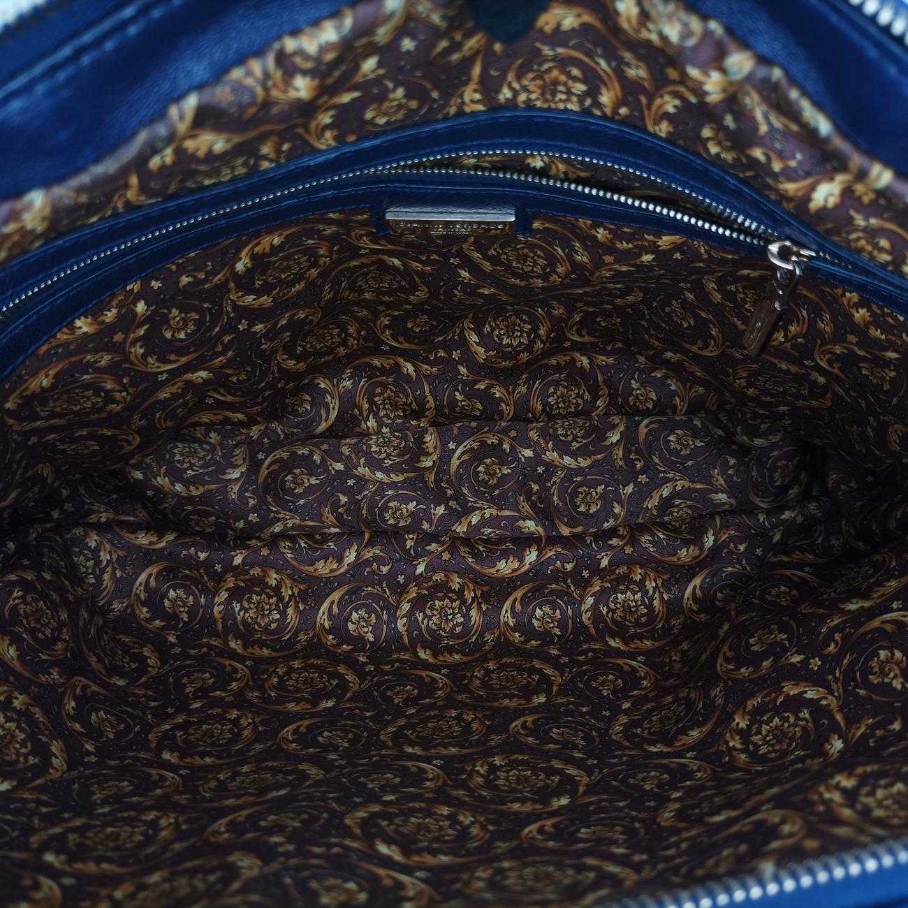 Medusa Demetra Vanitas Satchel Purple Leather メデューサ デメテル バニティ サッチェル パープル レザー 