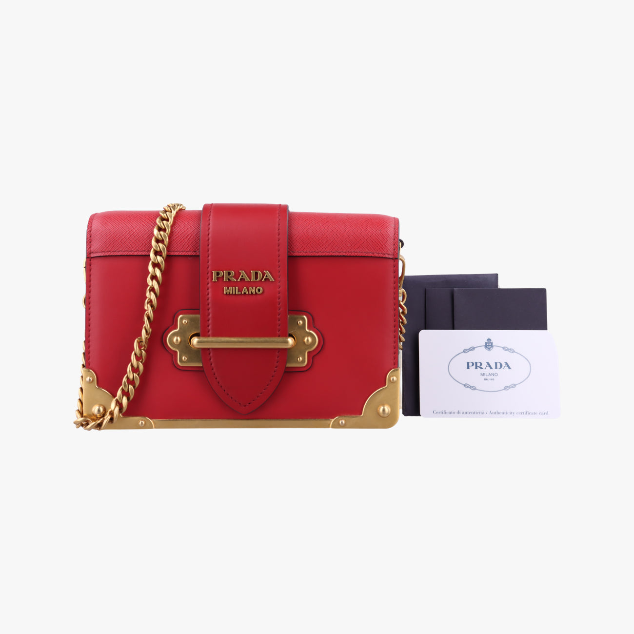 City Calf Cahier Red leather 25シティカーフ カイエ レッド レザー 25
