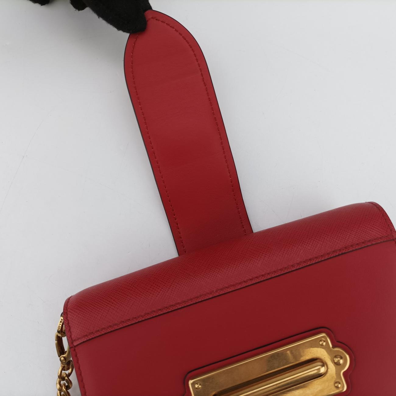 City Calf Cahier Red leather 25シティカーフ カイエ レッド レザー 25