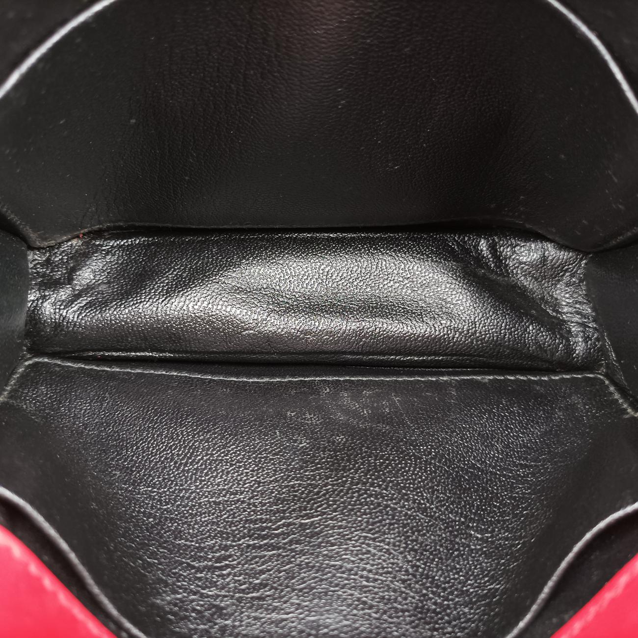 City Calf Cahier Red leather 25シティカーフ カイエ レッド レザー 25