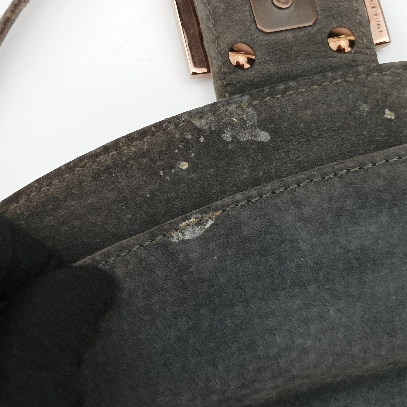 BaguetteBrownsuedeLot number unknownマンマバケットブラウンスエード製番不明