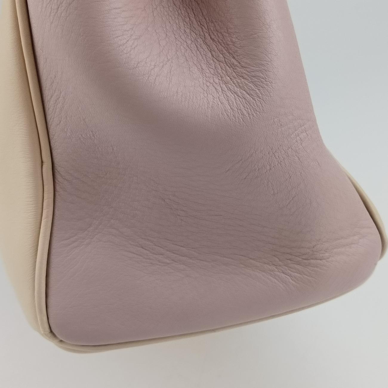 Diorissimo Beige×Purple Leather 09- MA-1112ディオリッシモ ベージュ×パープル レザー 09- MA-1112