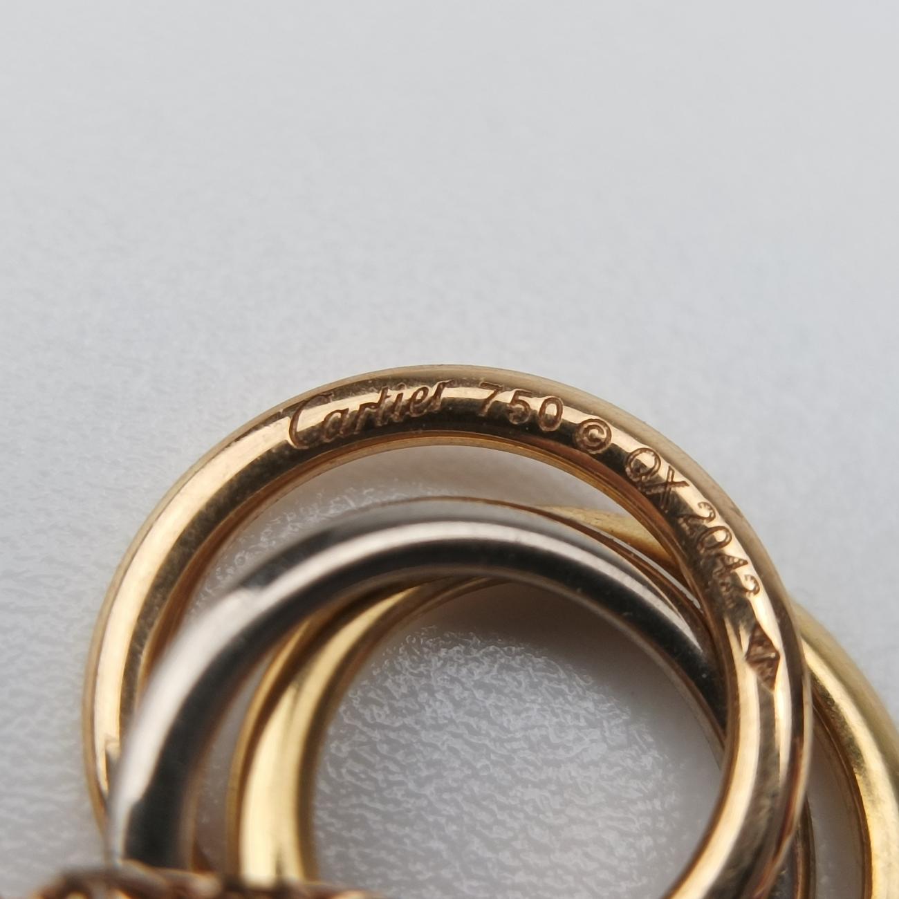 Sweet Trinity de CartierGoldenAU750B8043300QX2042スウィートトリニティ ドゥ カルティエゴールドAU750B8043300QX2042