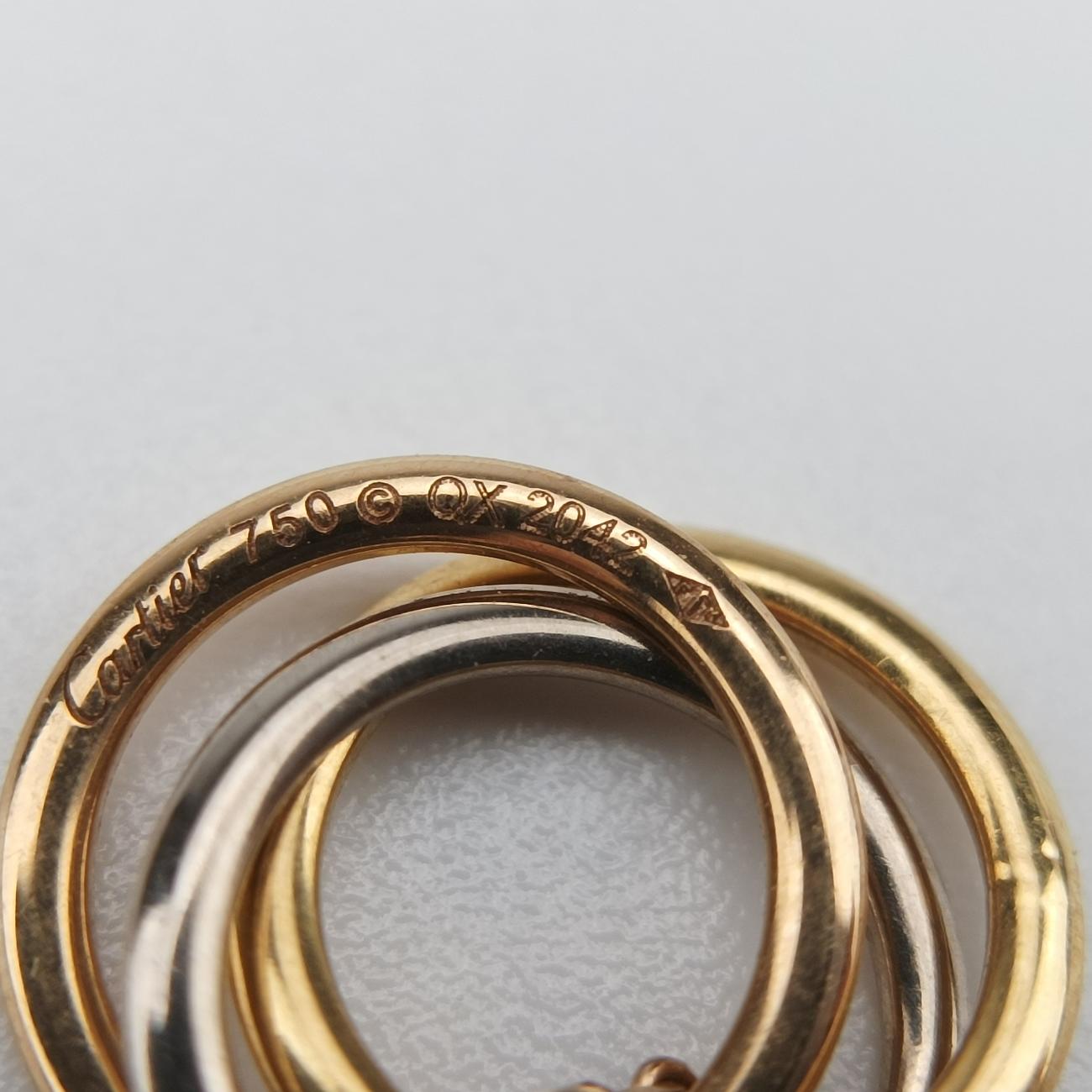 Sweet Trinity de CartierGoldenAU750B8043300QX2042スウィートトリニティ ドゥ カルティエゴールドAU750B8043300QX2042