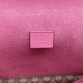 DionysusBeige x Pink x MulticolorPVC coated canvas403348G020000441ディオニュソスベージュ×ピンク×マルチカラーPVCコーティングキャンバス403348G020000441