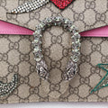 DionysusBeige x Pink x MulticolorPVC coated canvas403348G020000441ディオニュソスベージュ×ピンク×マルチカラーPVCコーティングキャンバス403348G020000441