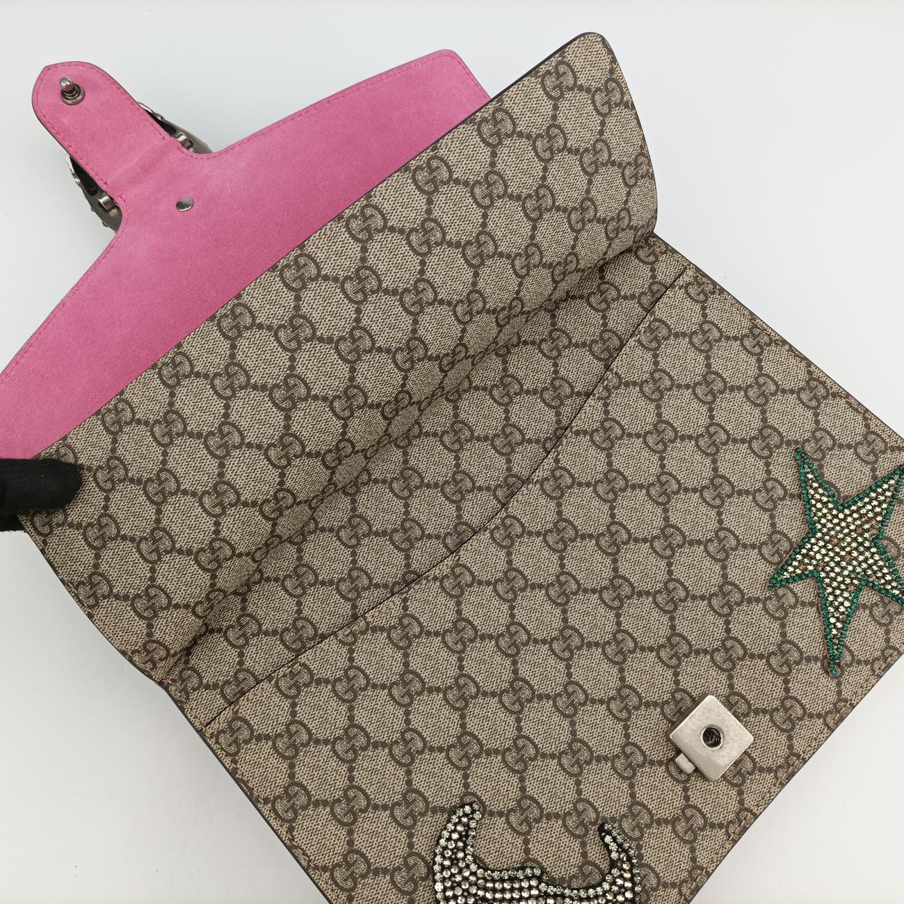DionysusBeige x Pink x MulticolorPVC coated canvas403348G020000441ディオニュソスベージュ×ピンク×マルチカラーPVCコーティングキャンバス403348G020000441