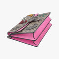 DionysusBeige x Pink x MulticolorPVC coated canvas403348G020000441ディオニュソスベージュ×ピンク×マルチカラーPVCコーティングキャンバス403348G020000441