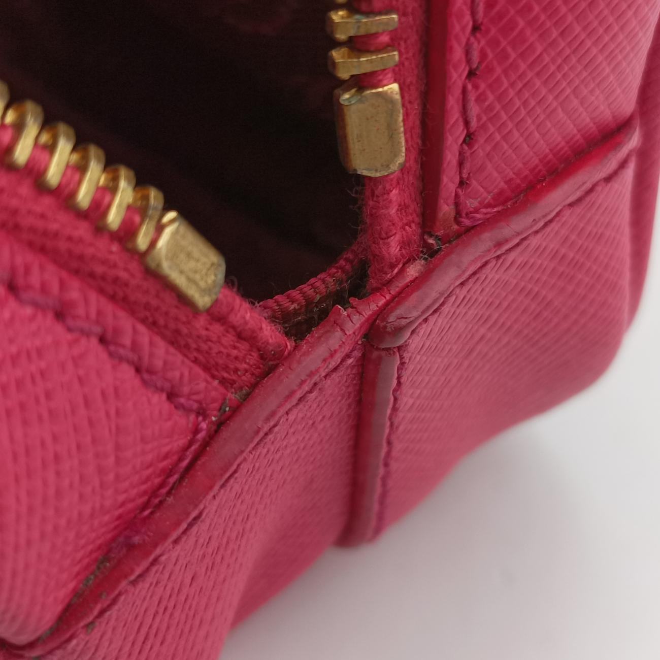 VITELLO PHENIX Messenger Camera Rose SAFFIANO Leather 1N1674 31/M 224ヴィッテロ フェニックス カメラ ローズ レッド サフィアーノレザー 1N1674 31/M 224