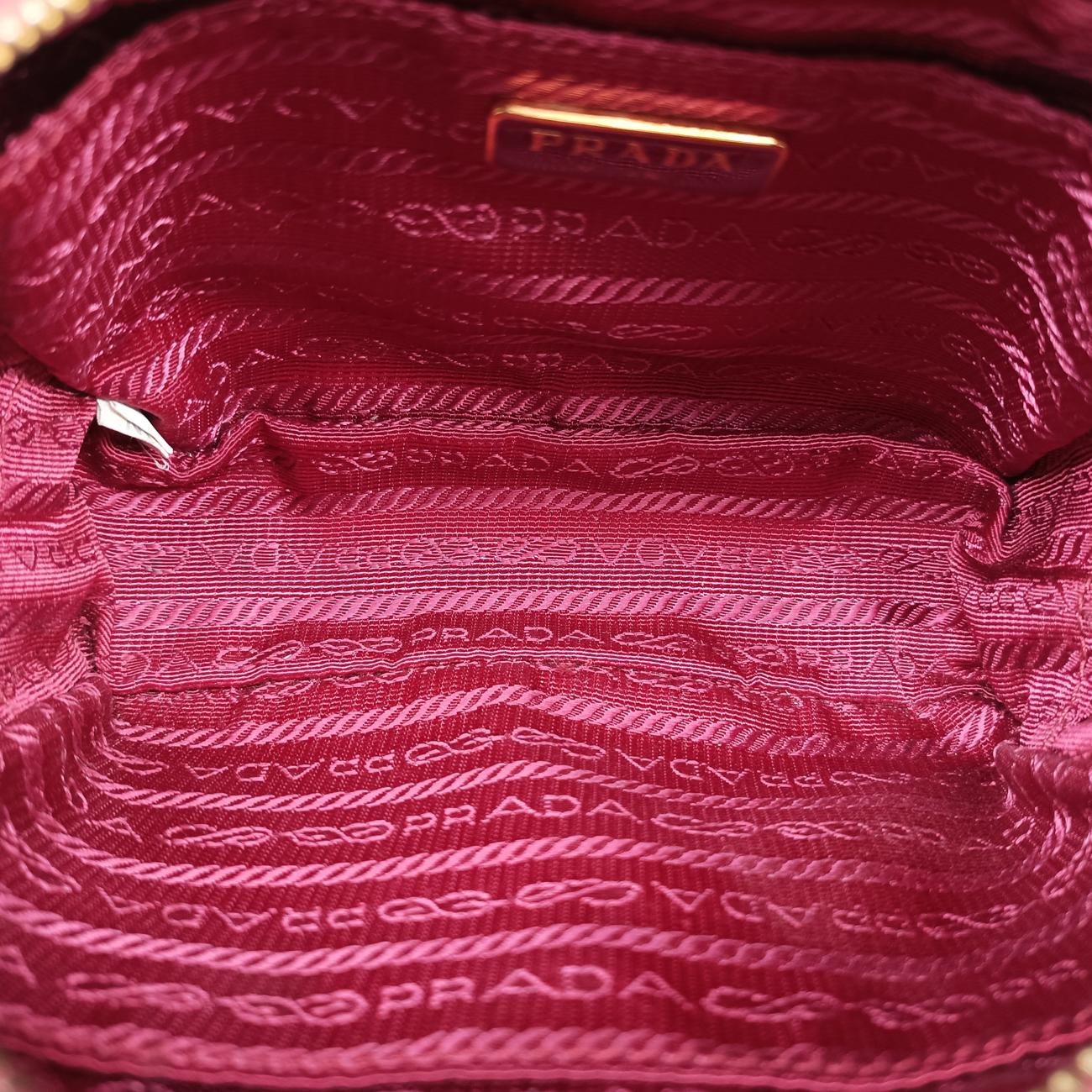 VITELLO PHENIX Messenger Camera Rose SAFFIANO Leather 1N1674 31/M 224ヴィッテロ フェニックス カメラ ローズ レッド サフィアーノレザー 1N1674 31/M 224