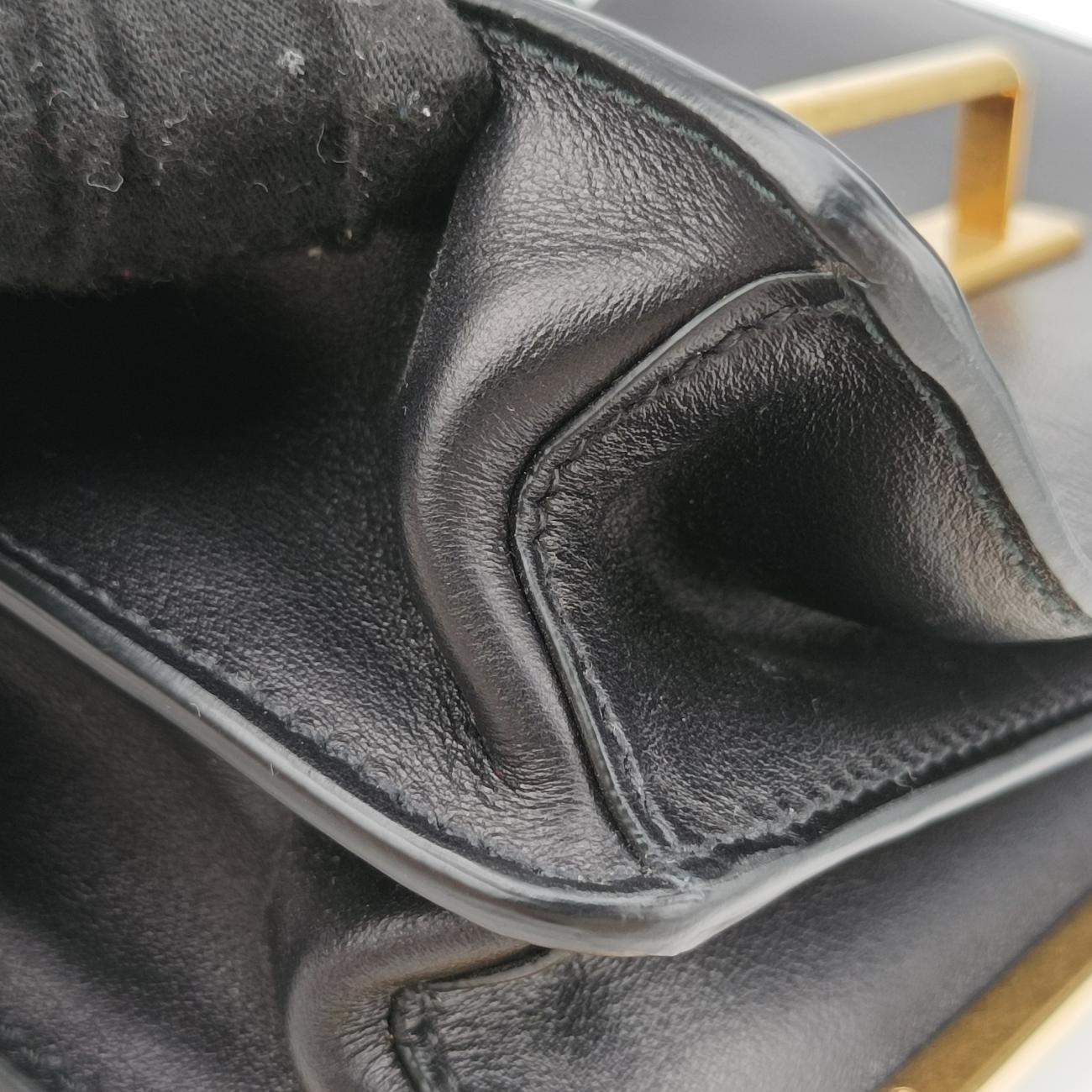 City Ostrich Cahier ColbaltoBlue×BlackLeather25シティ ダチョウ カイエ コバルトブルー×ブラックレザー25