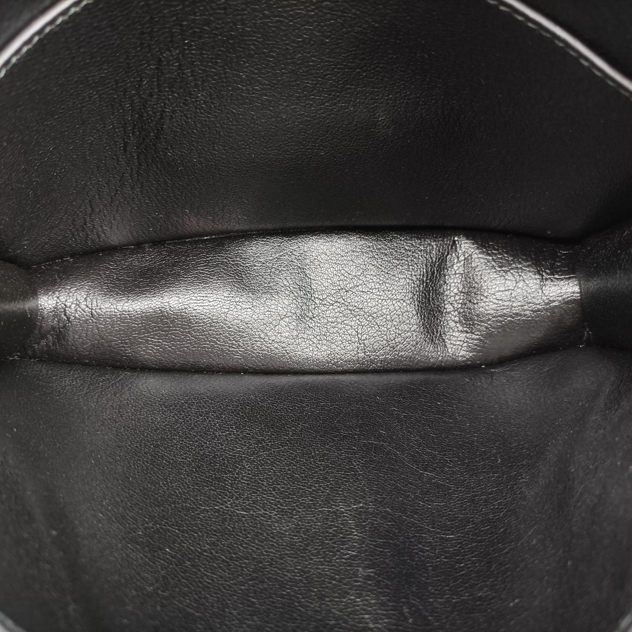 City Ostrich Cahier ColbaltoBlue×BlackLeather25シティ ダチョウ カイエ コバルトブルー×ブラックレザー25