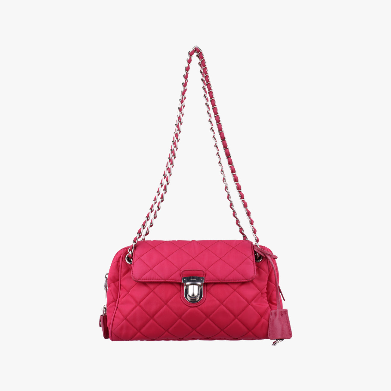 Stitched quiltingPinkNylon/LeatherBR4965173ステッチキルティングピンクナイロン/レザーBR4965173