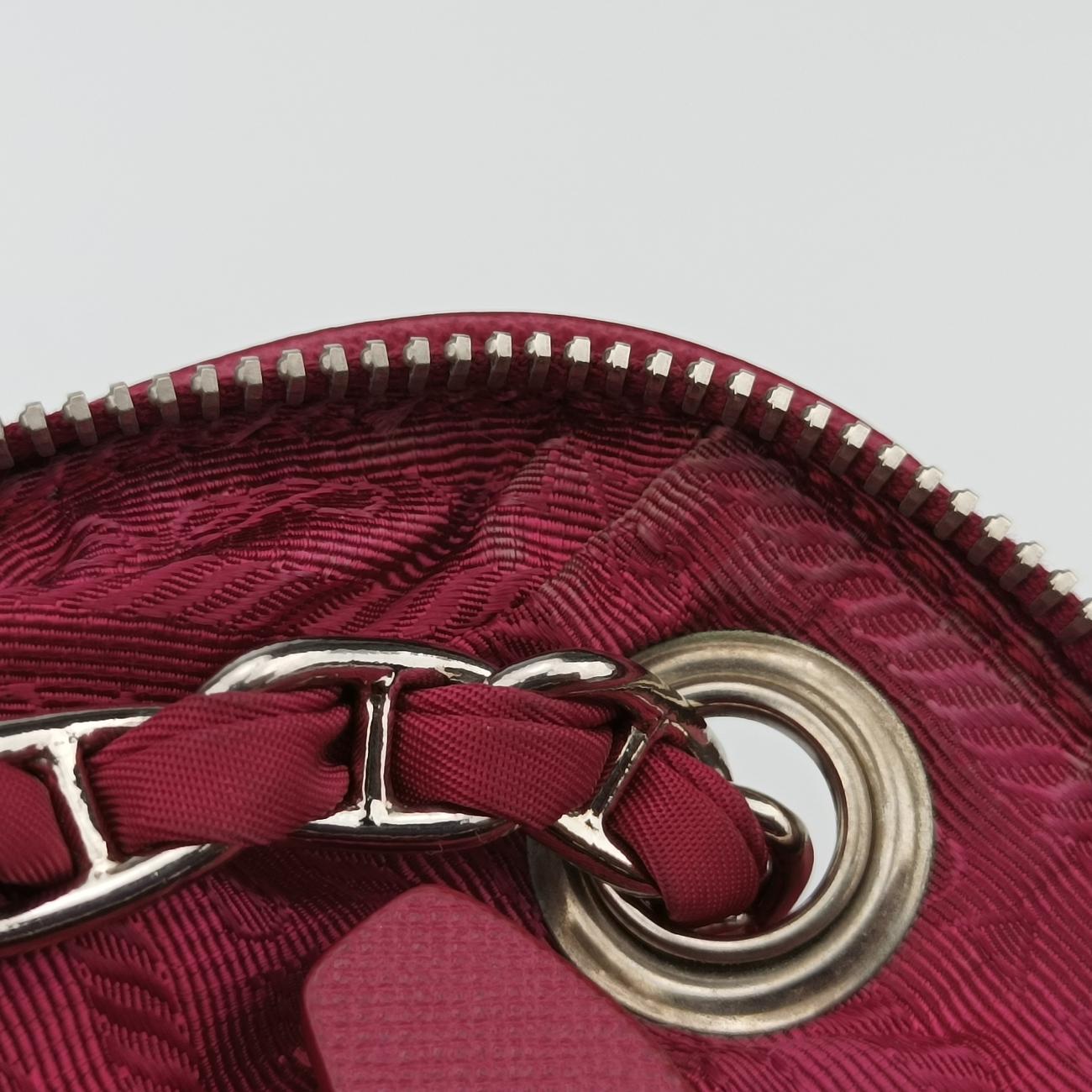 Stitched quiltingPinkNylon/LeatherBR4965173ステッチキルティングピンクナイロン/レザーBR4965173